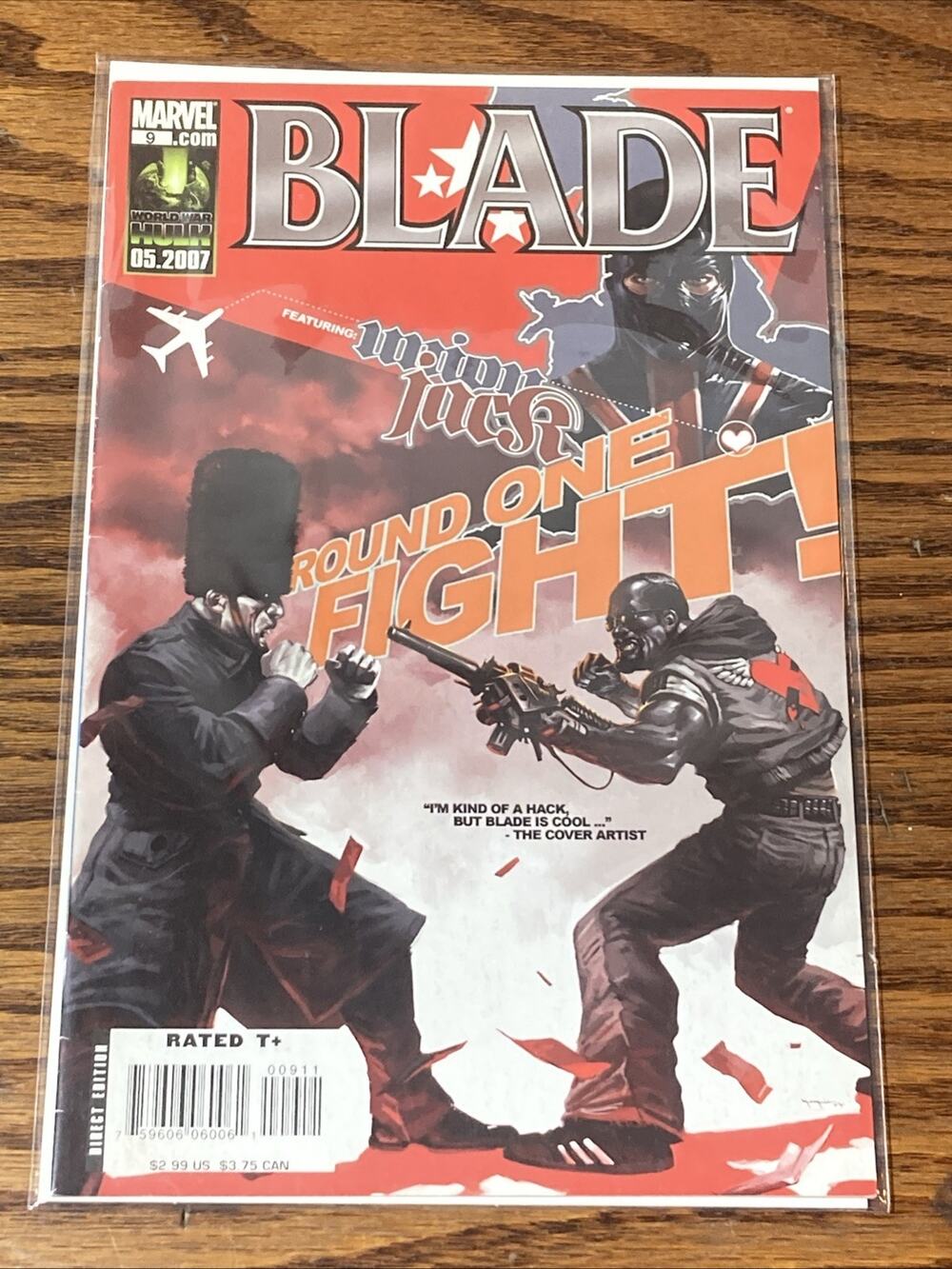 Blade #9 Marvel Comic 2007